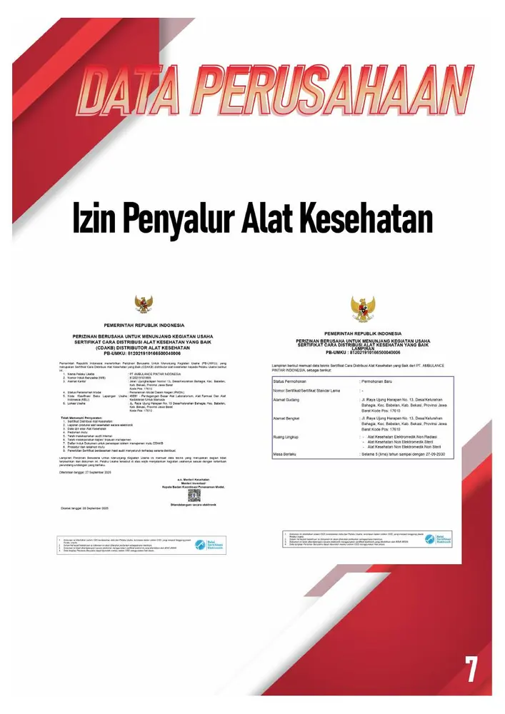 Izin Penyalur Alat Kesehatan