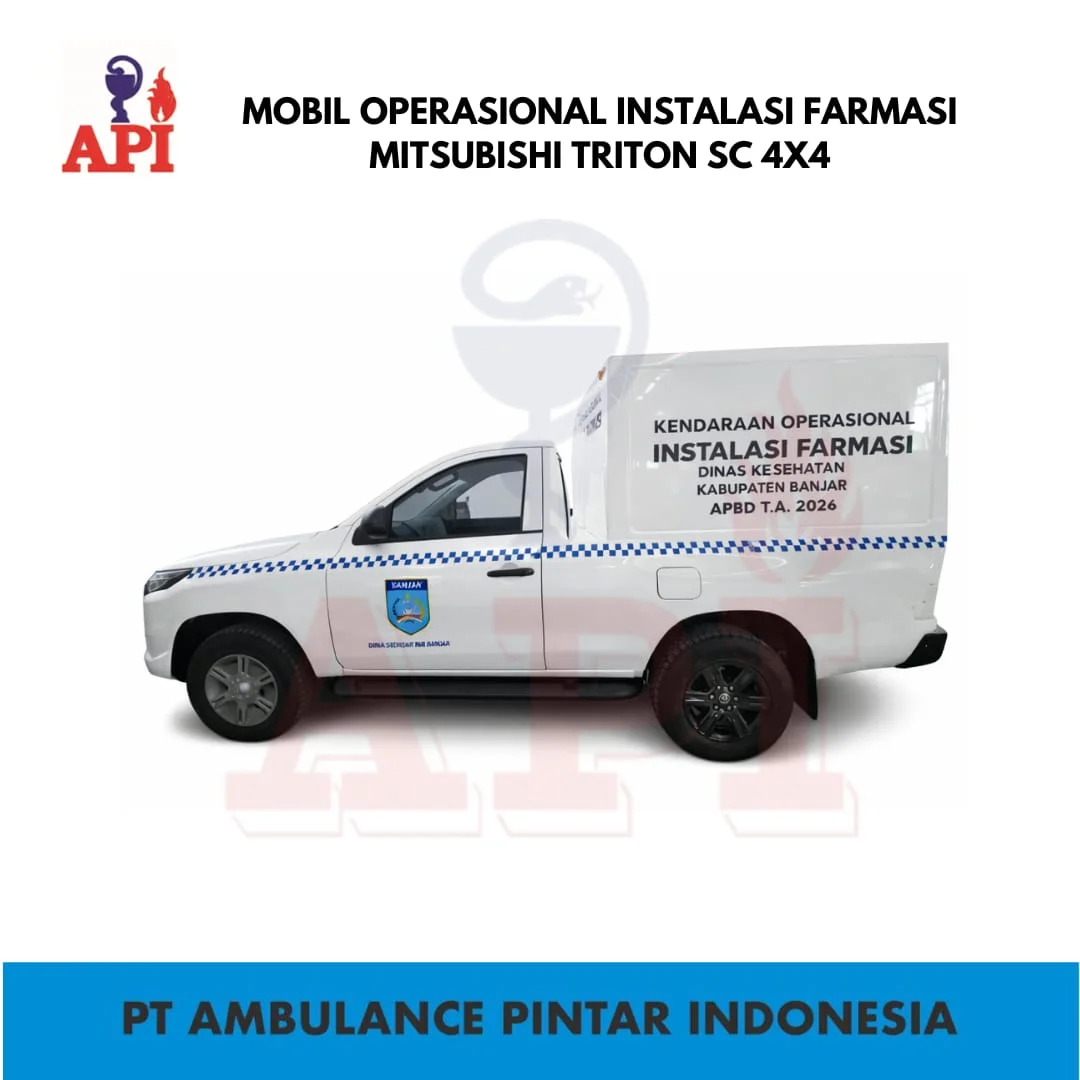 Armada ambulance produksi PT Ambulance Pintar Indonesia